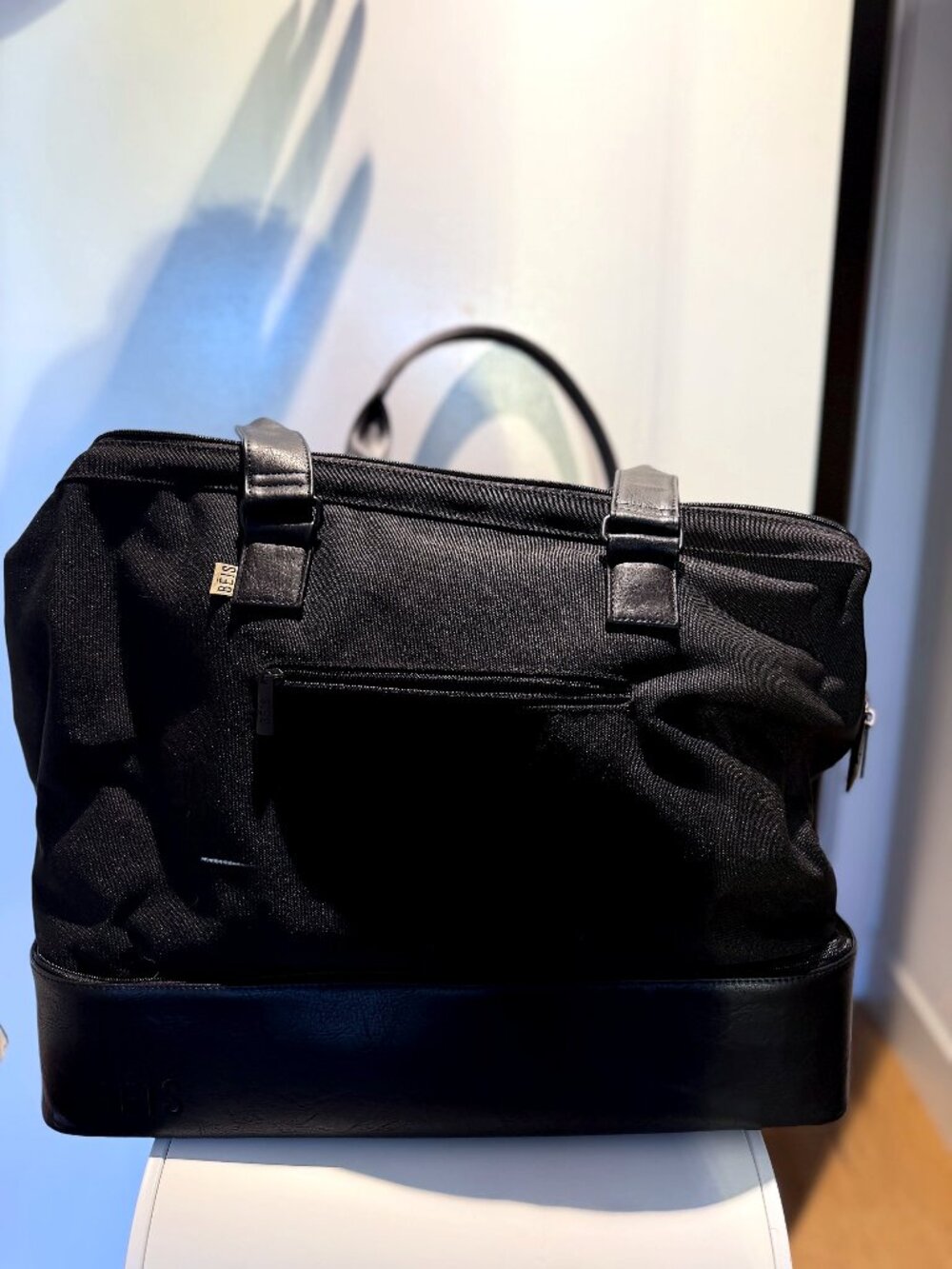 BEIS The Weekender Travel Bag Black